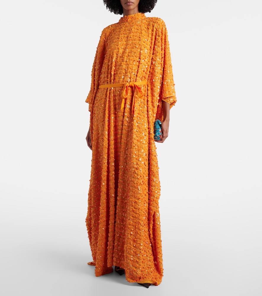  Taller Marmo Taller Marmo Kaftan Caracciolo Mit Pailletten 