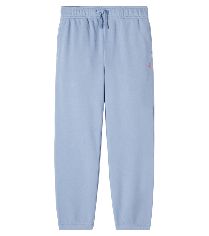 Polo Ralph Lauren Jogginghose Aus Einem Baumwollgemisch Einfarbig Kinder Blau 140/146
