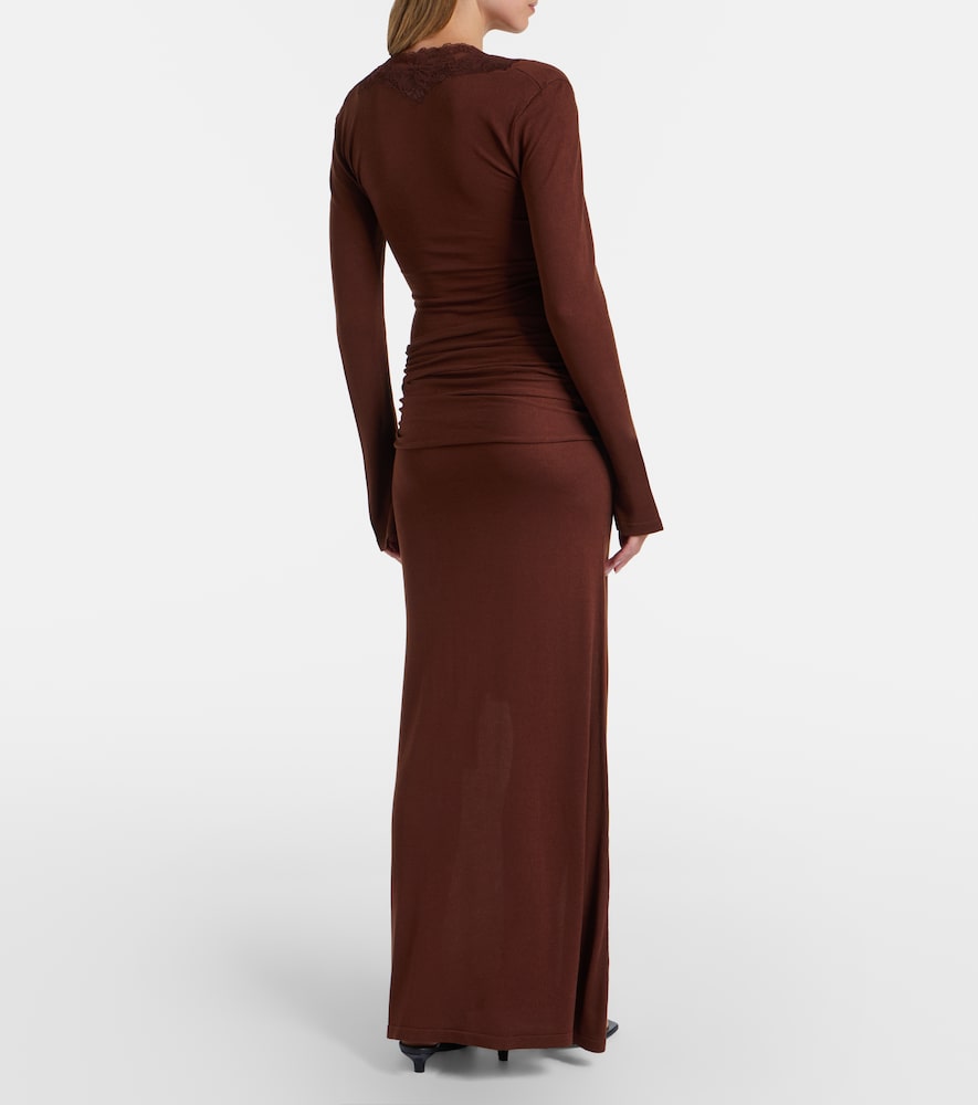  Aya Muse Aya Muse Maxikleid Mit Spitze 