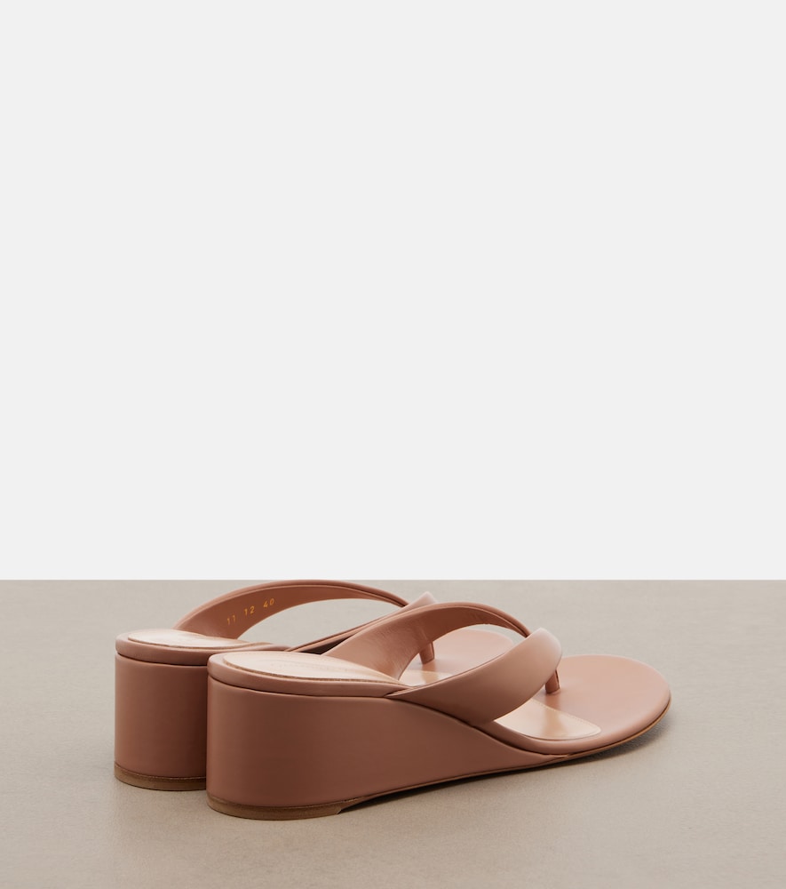 Leather Wedge