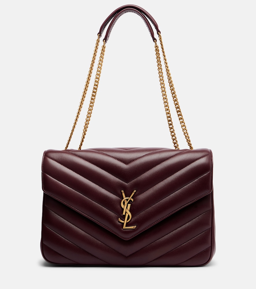 Saint Laurent Loulou Large leather shoulder bag