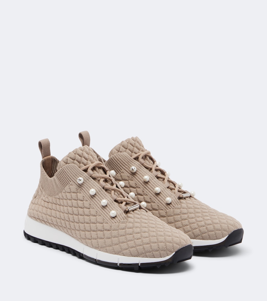 Sneakers Veles mit Zierperlen