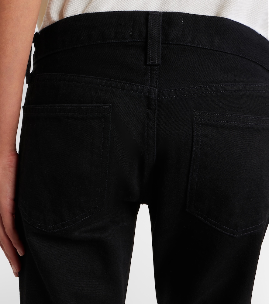 Low-Rise Bootcut Jeans