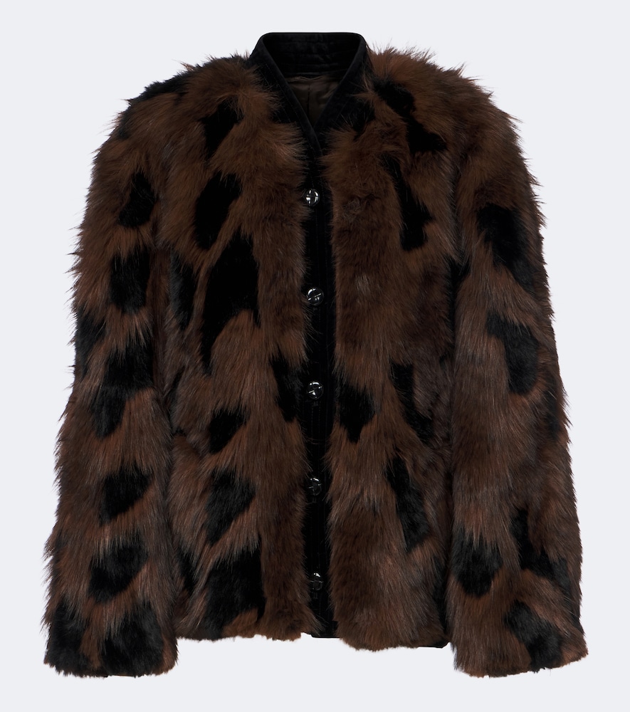 Blazé Milano Chausie Leopard-Print Jacket