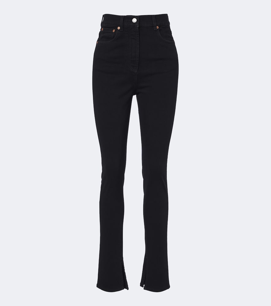 Jeans slim a vita alta