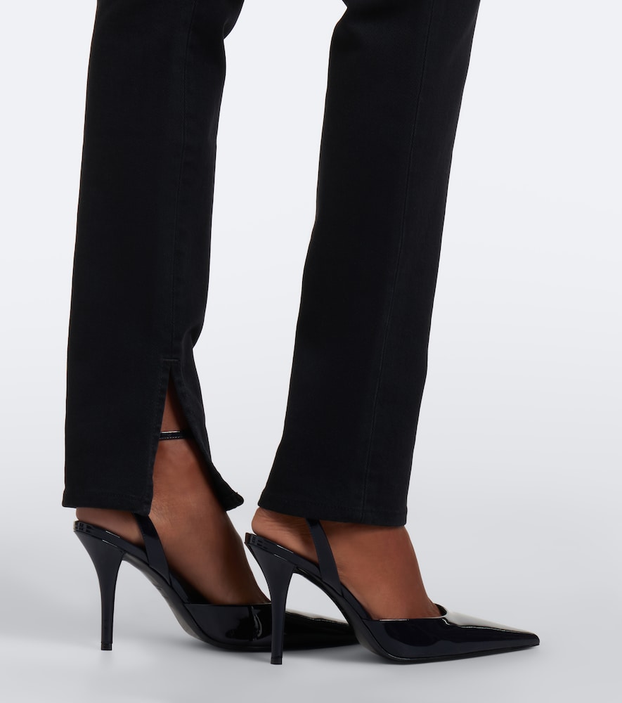 High-Rise Slim Jeans