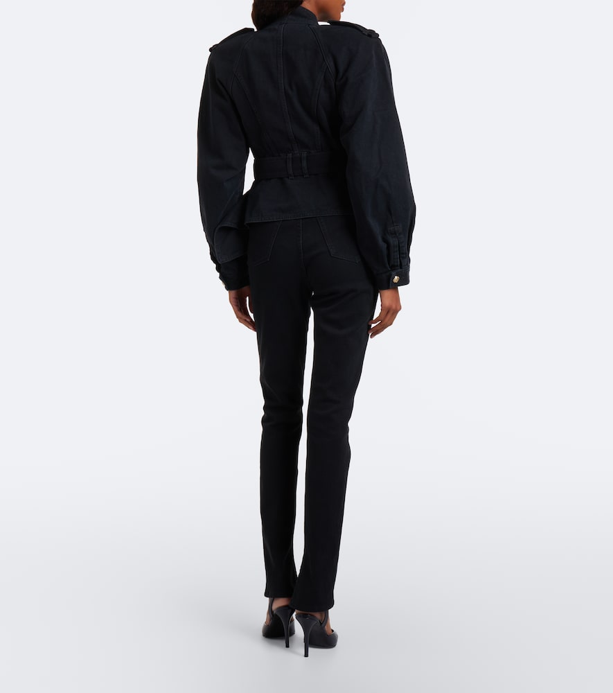 High-Rise Slim Jeans