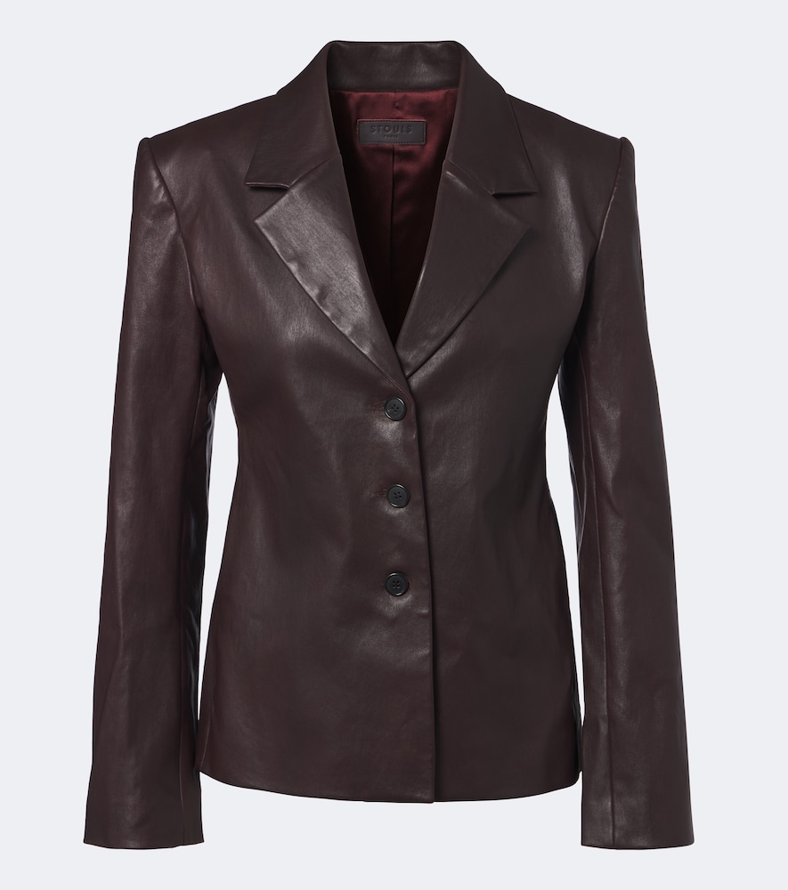 Stouls Blazer Helly in pelle