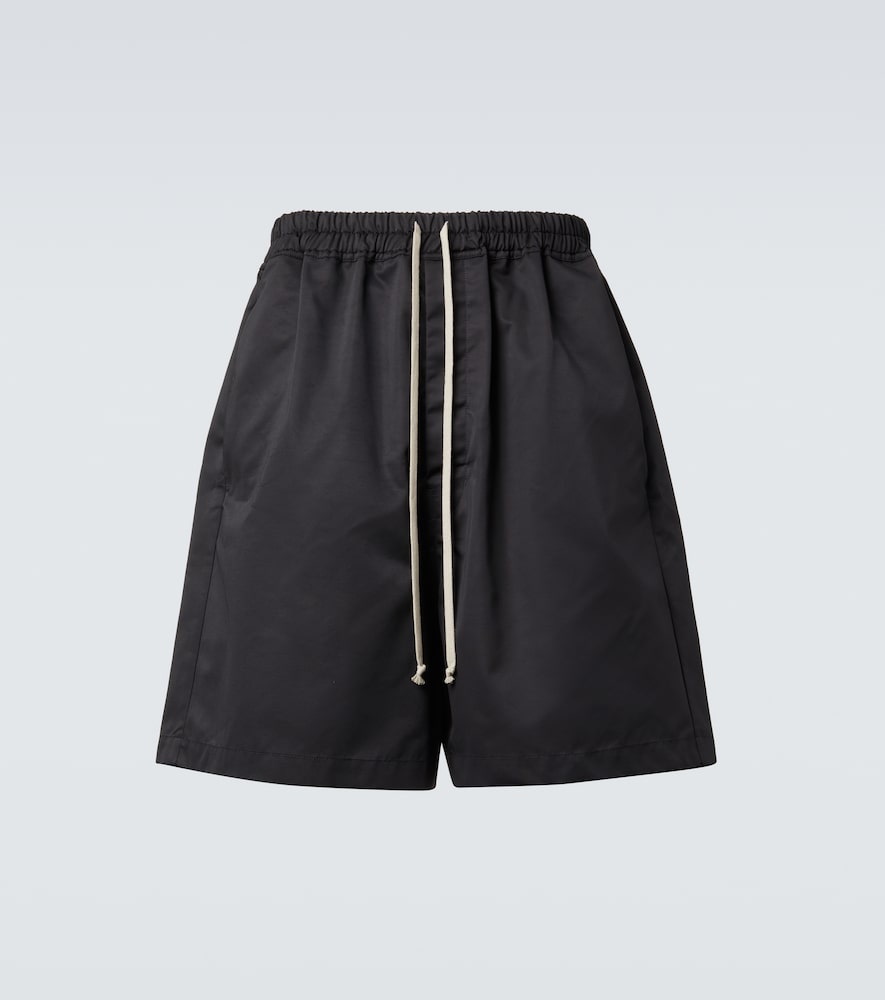 Rick Owens Men's Black Faun Faille Bermuda Shorts Size 38 - Mytheresa