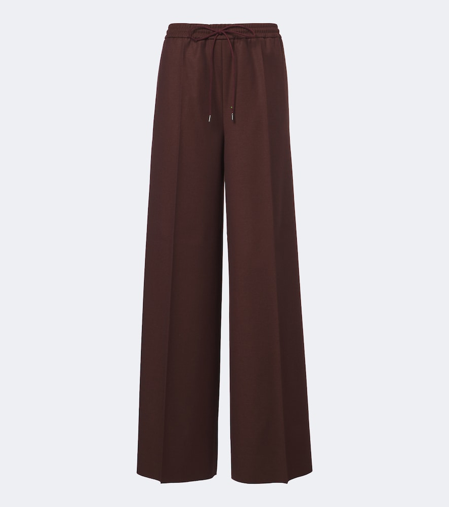 Virgin wool wide-leg pants Virgin wool wide-leg pants