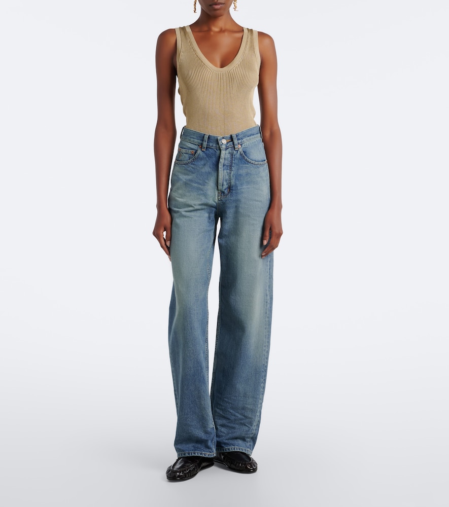 V-Waist Wide- Leg