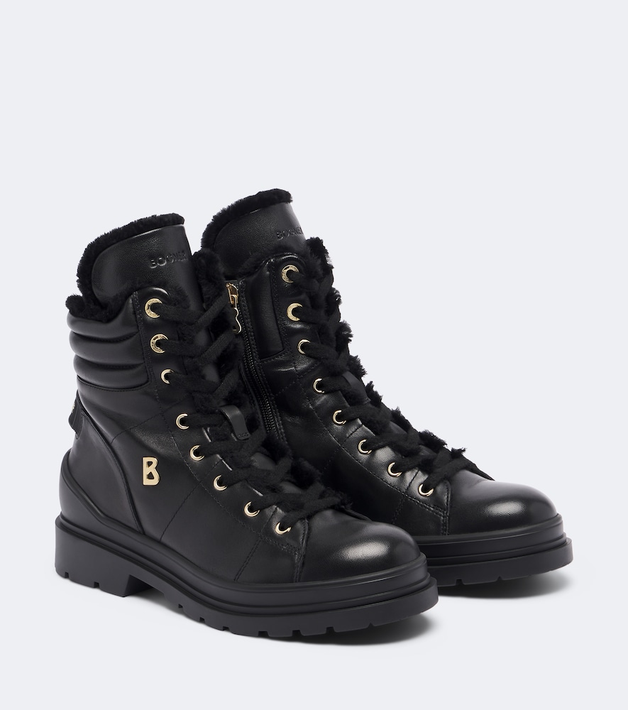 Schnürstiefel St Moritz S 14 B aus Leder