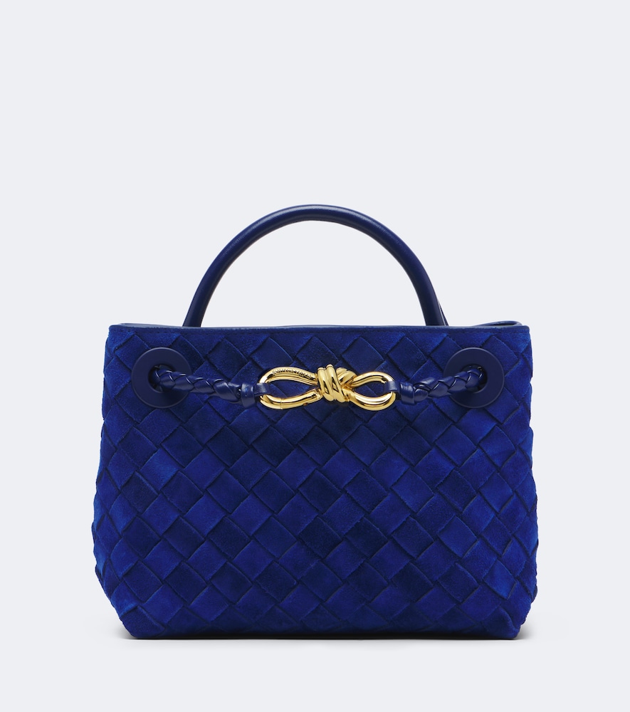 Henkeltasche Andiamo Mini aus Veloursleder