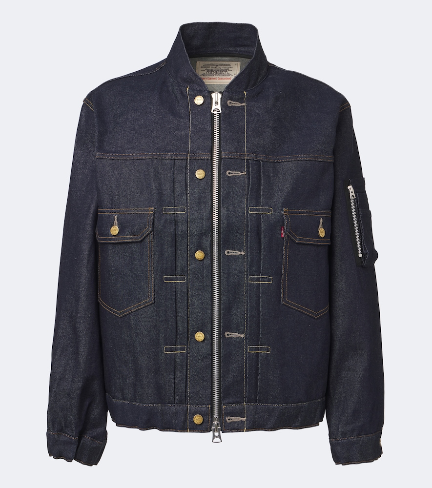 Denim Bomber Jacket