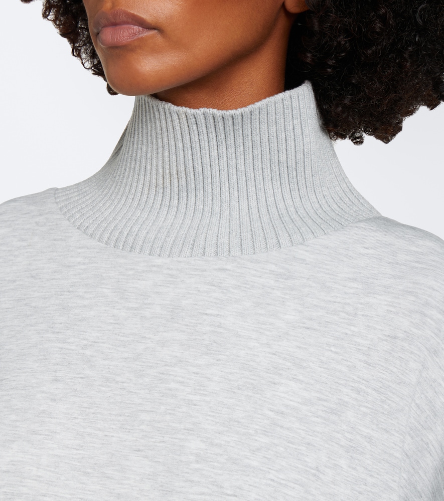 Barker Oversized Jersey Turtleneck Sweater
