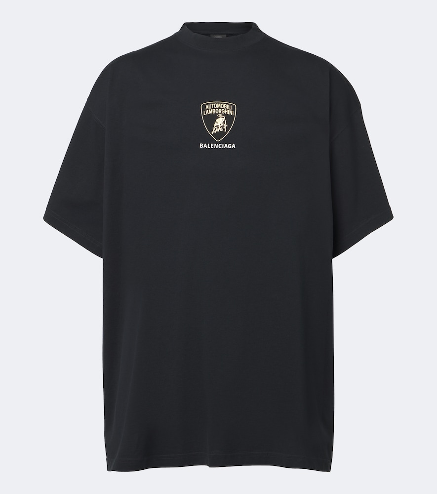 X Lamborghini Cotton Jersey T-Shirt