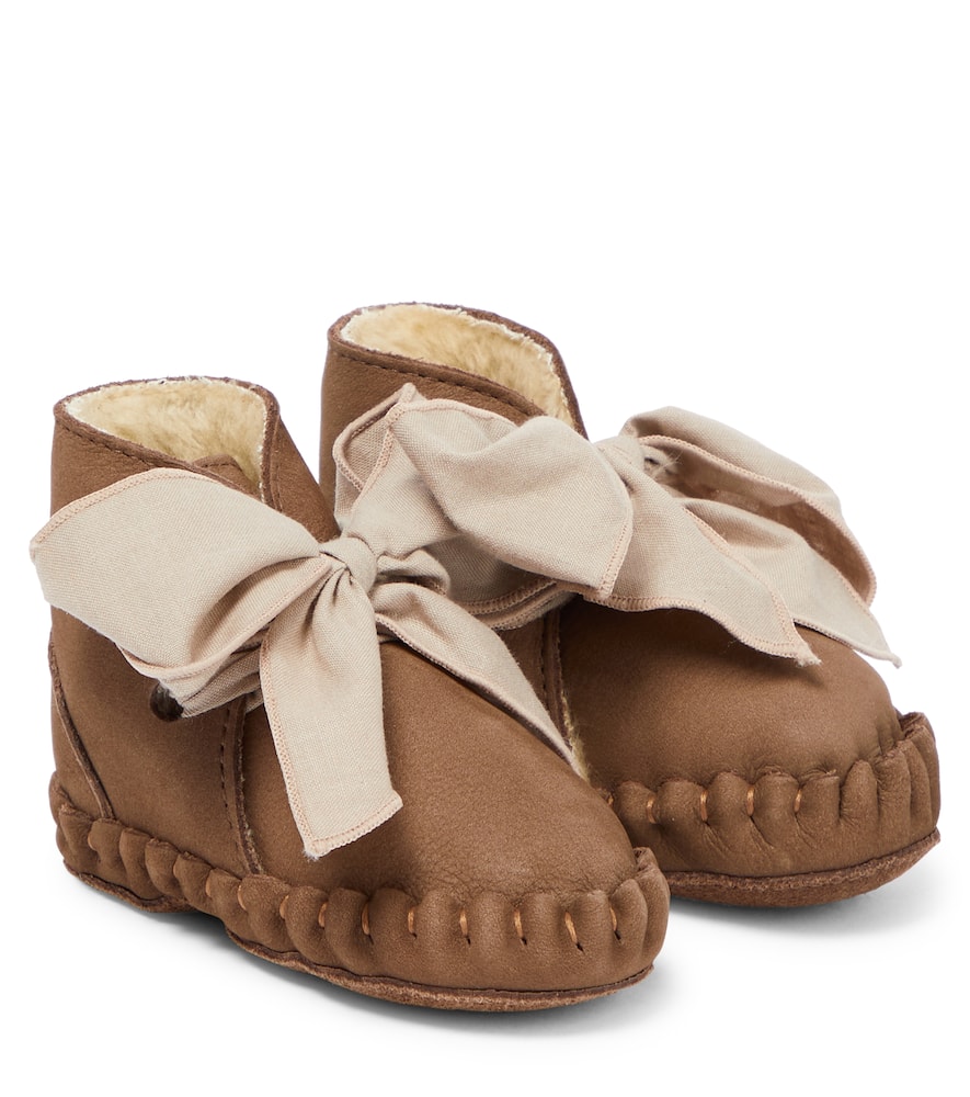Donsje Baby Pina leather pre-walker boots