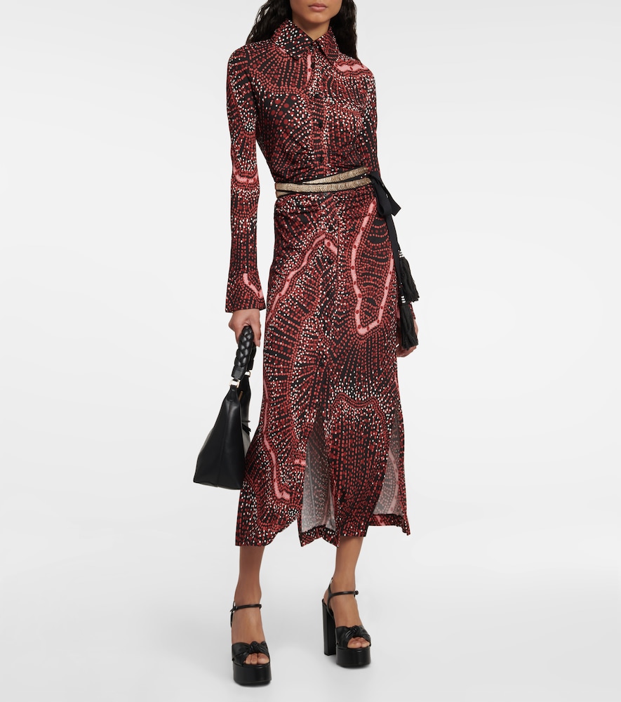 Altuzarra Claudia printed shirt dress