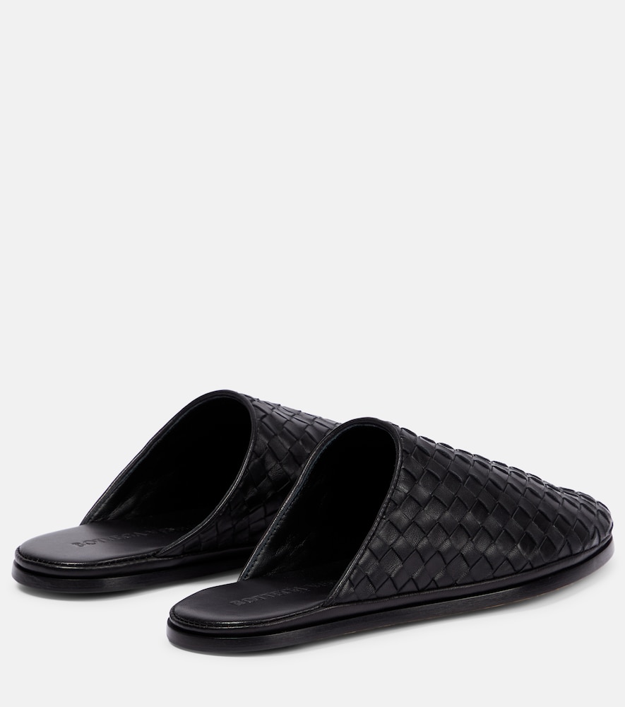  Bottega Veneta Bottega Veneta Slippers Intrecciato Aus Leder 