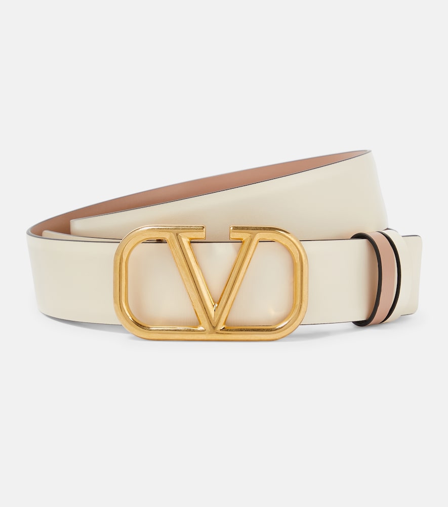 Valentino Garavani VLogo Signature 30 reversible leather belt　ヴァレンティノ ガラヴァーニ Vロゴ シグネチャー 30 リバーシブル レザー ベルト Valentino