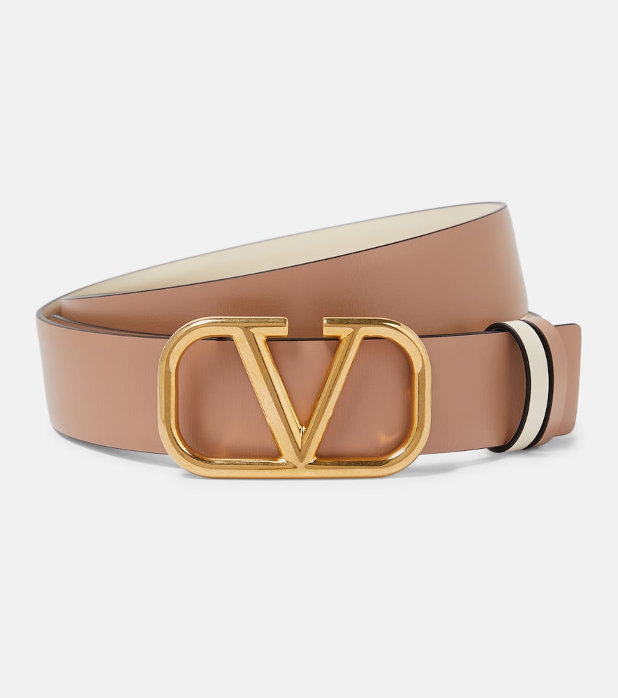  Valentino Garavani Valentino Garavani Wendbarer Gürtel Vlogo Signature Aus Leder 