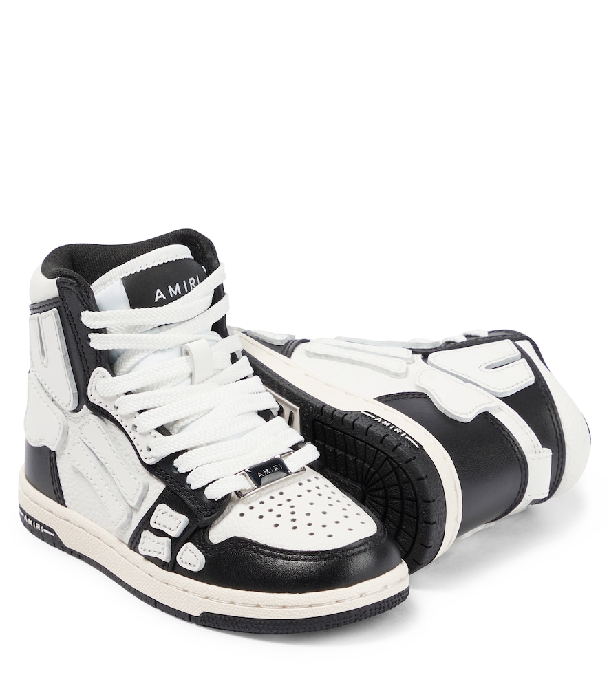  Amiri Kids Amiri Kids High-top Sneakers Skeleton Aus Leder 