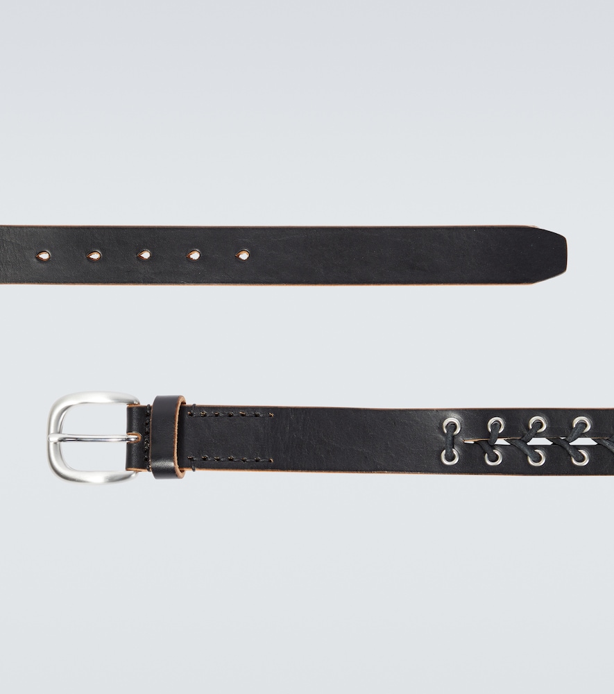 Our Legacy Studded leather belt | Smart Closet