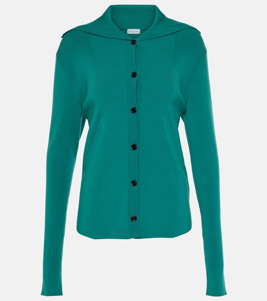 Dries Van Noten Wool-blend cardigan