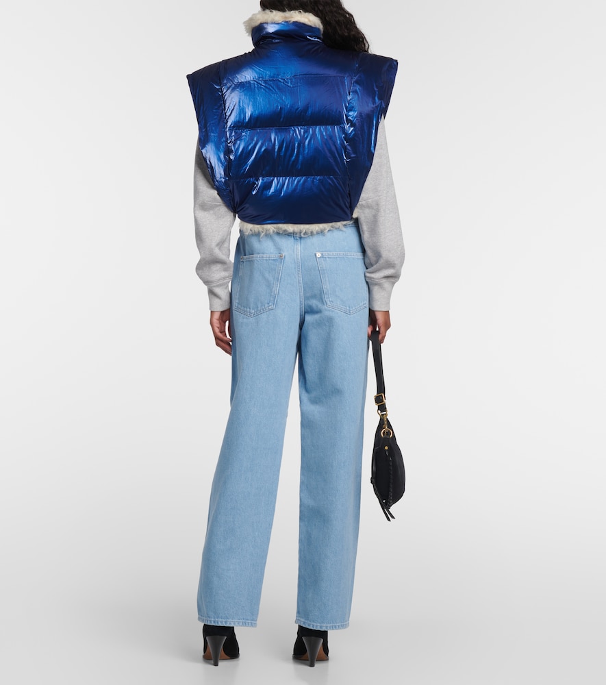  Marant Etoile Marant Etoile Cody Metallic-effect Puffer Vest 