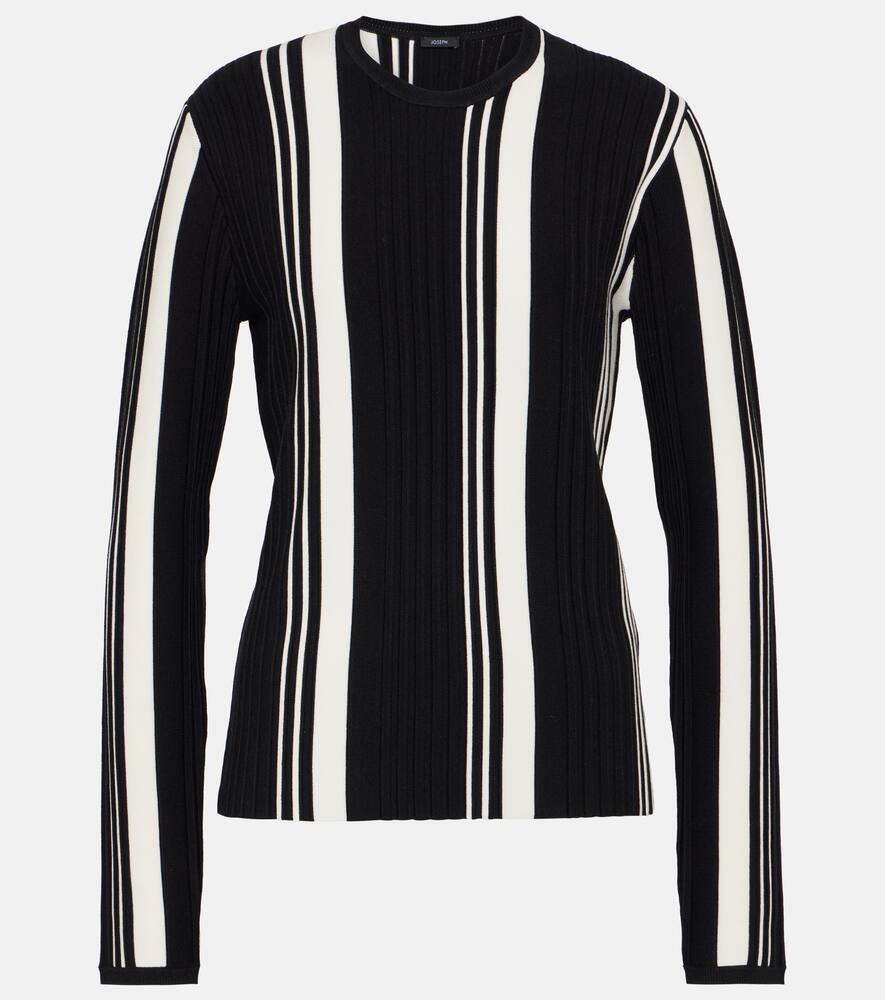 Joseph Striped pleated top