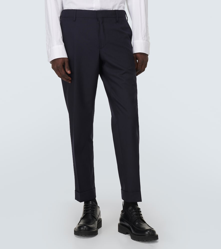  Dries Van Noten Dries Van Noten Wool Straight Pants 