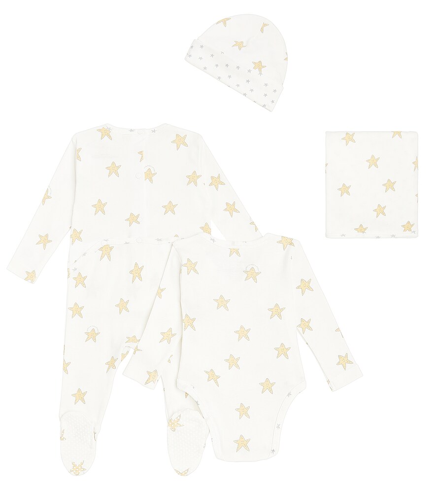  Stella Mccartney Kids Stella Mccartney Kids Baby Set Aus Spieler, Hut Und Decke 