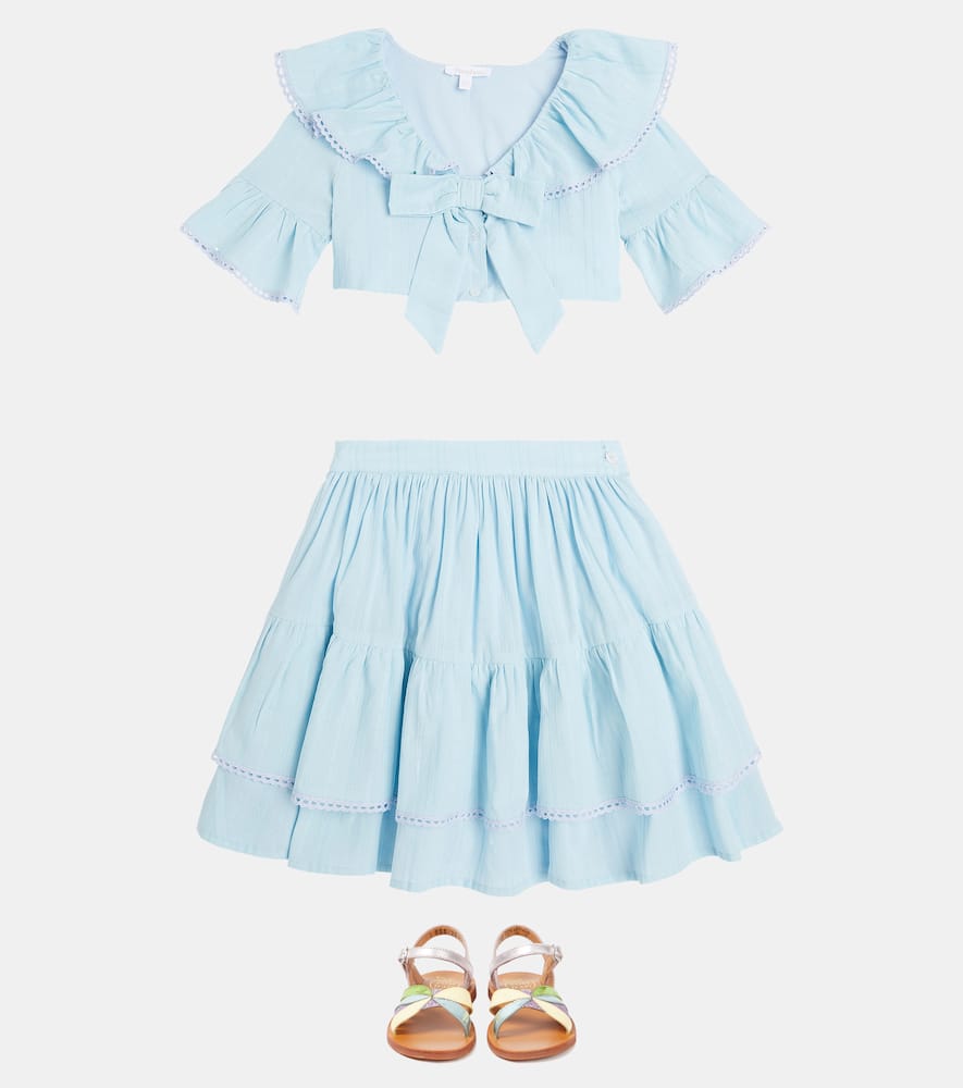 PLAGETTE OTO皮革凉鞋