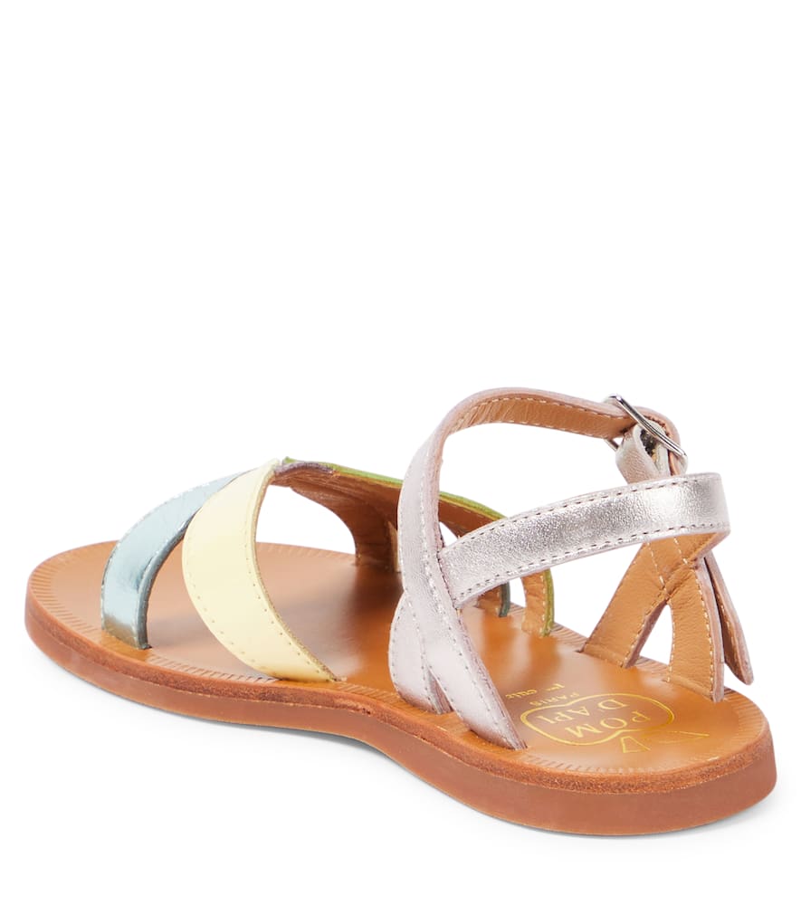 PLAGETTE OTO皮革凉鞋