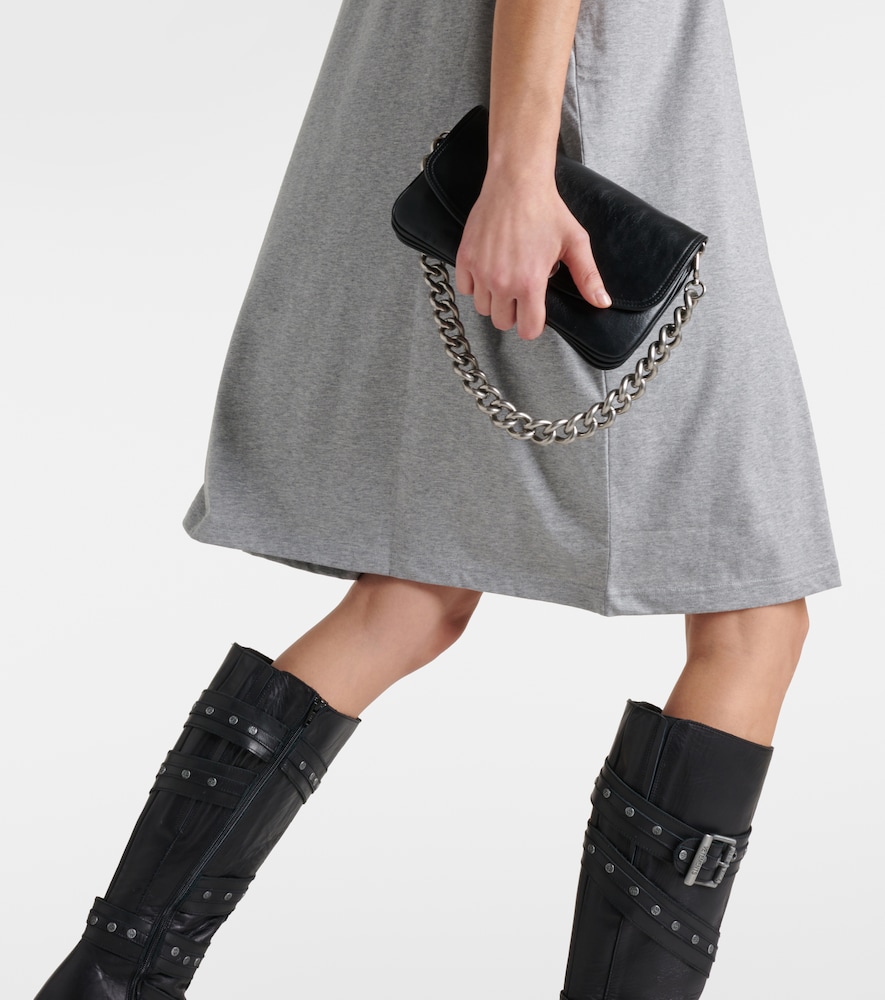  Y/project Y/project Minikleid Aus Baumwoll-jersey 