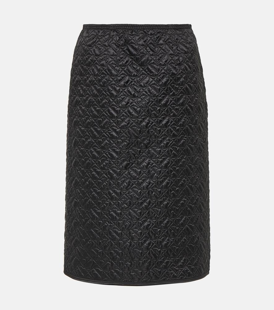 Moncler Padded midi skirt