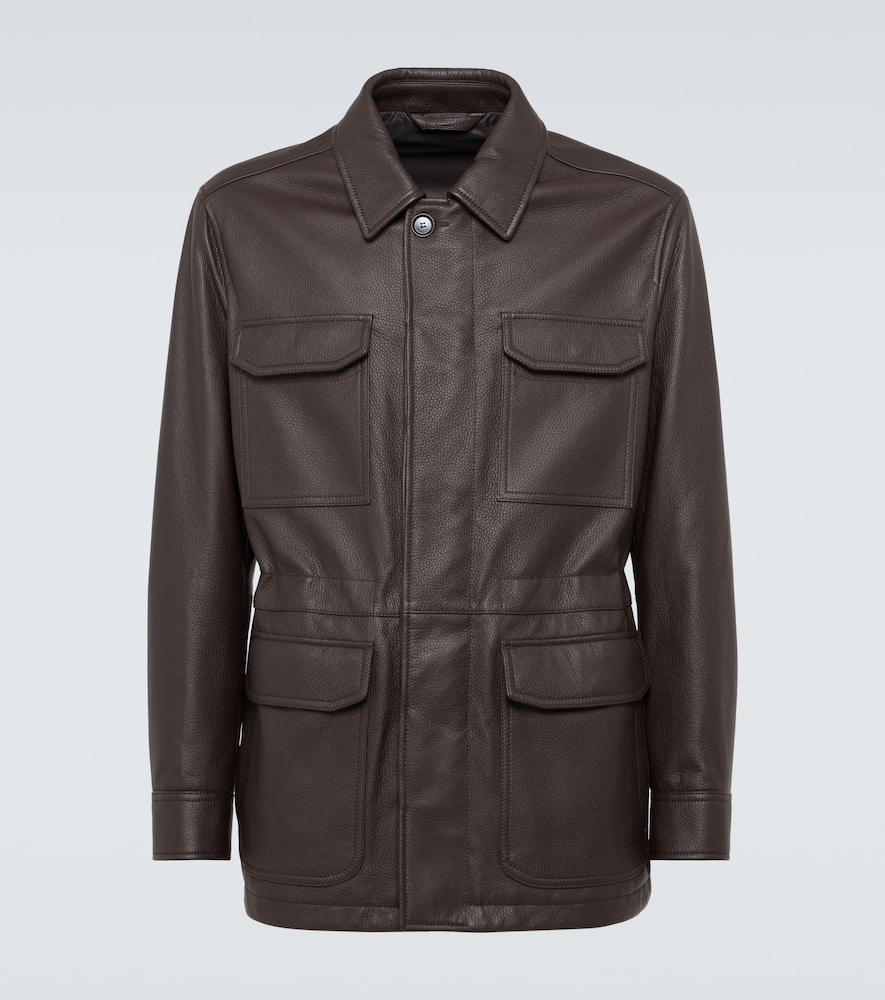 Brioni Leather jacket