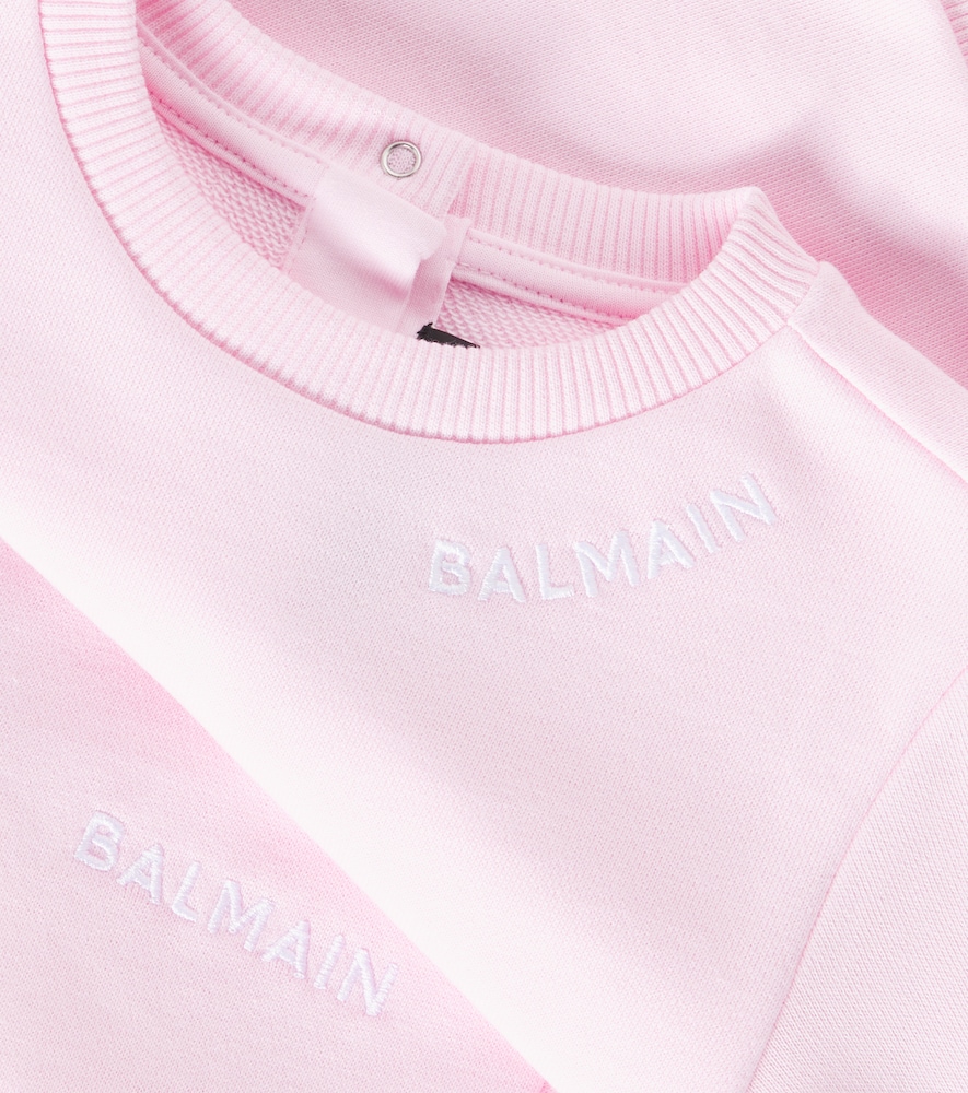  Balmain Kids Balmain Kids Baby Set Aus Sweatshirt Und Jogginghose 