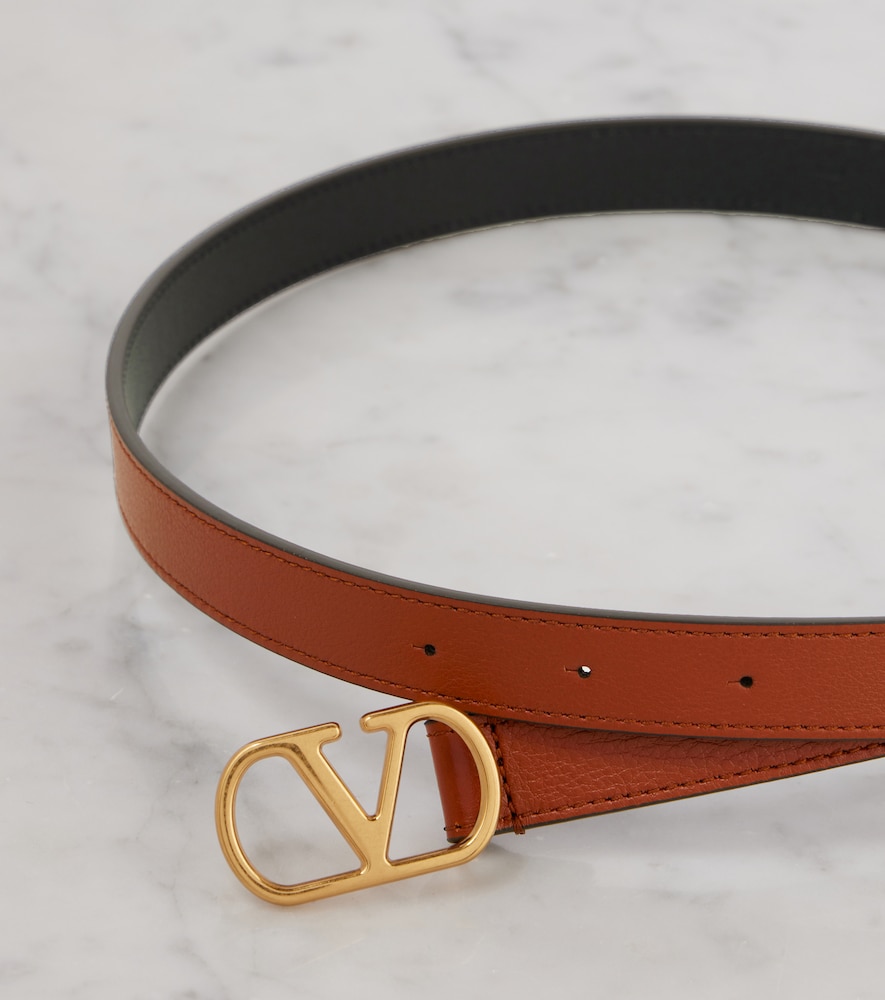  Valentino Garavani Valentino Garavani Gürtel Vlogo Signature Aus Leder 