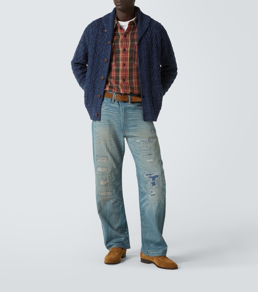 Cable-Knit Cotton Cardigan