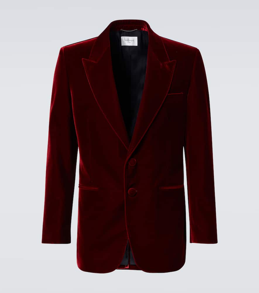 Velvet blazer