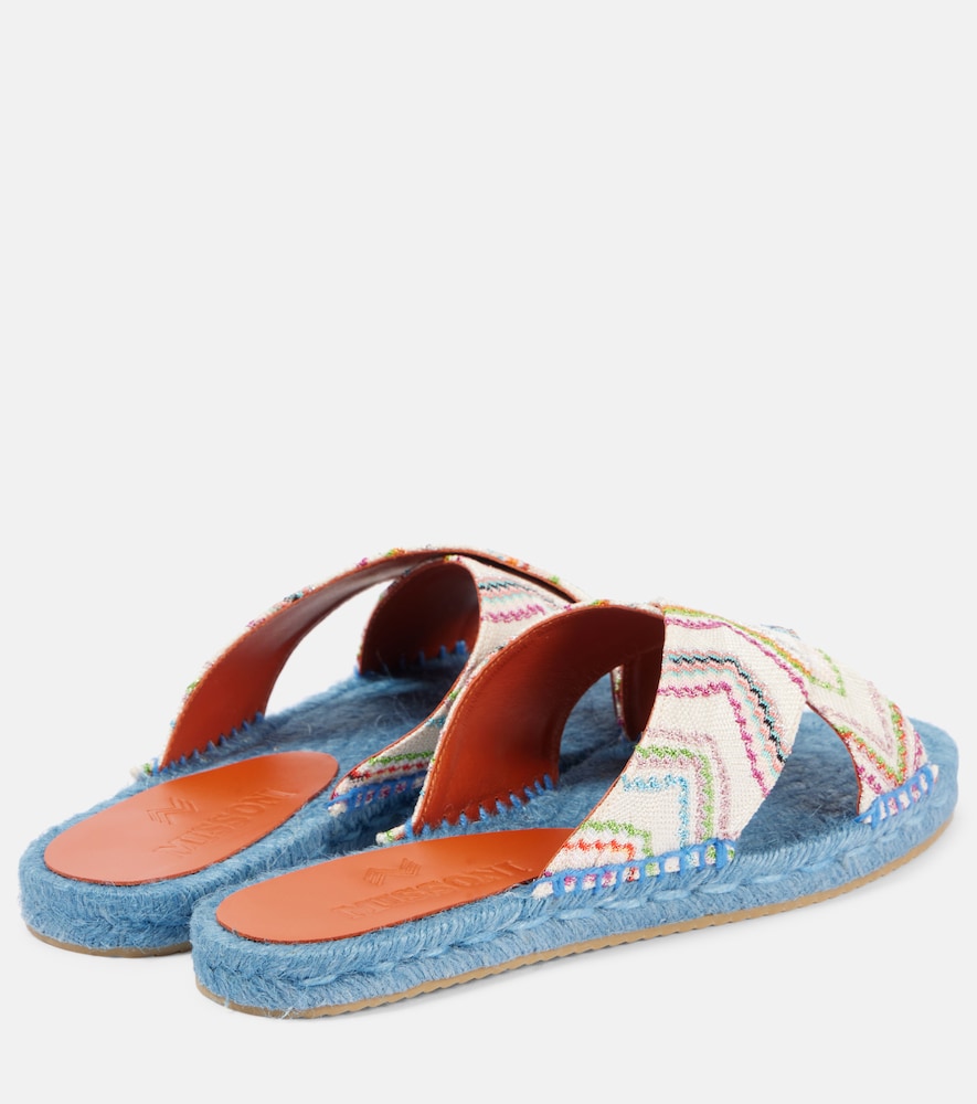  Missoni Missoni Harlow Zig Zag Raschel Sandals 