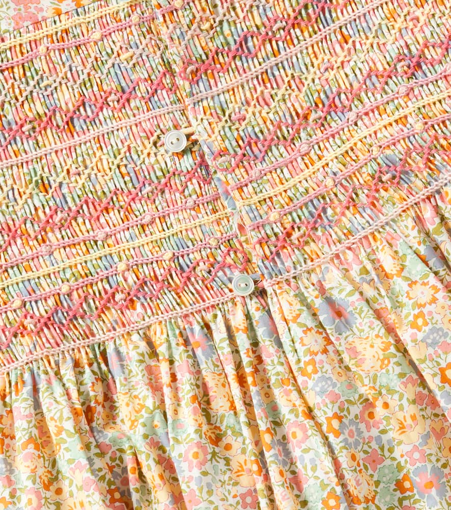 Bonpoint Duchesse Cotton Dress In Multicoloured