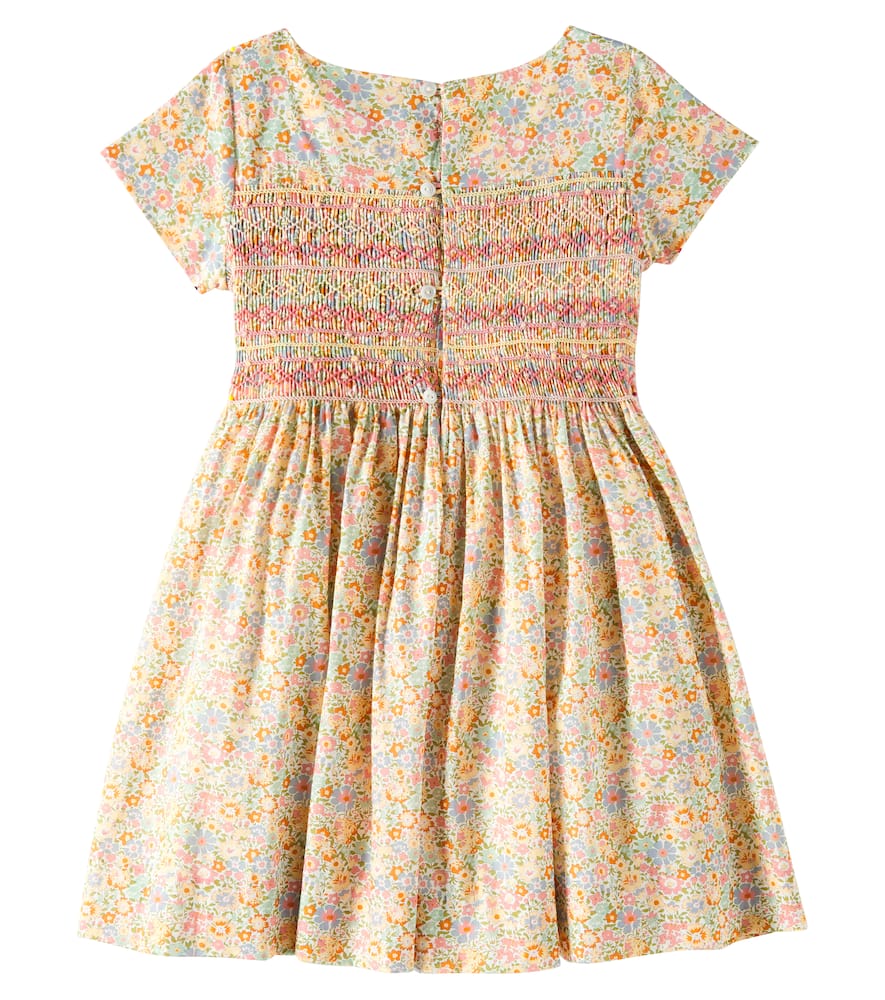 Bonpoint Duchesse Cotton Dress In Multicoloured