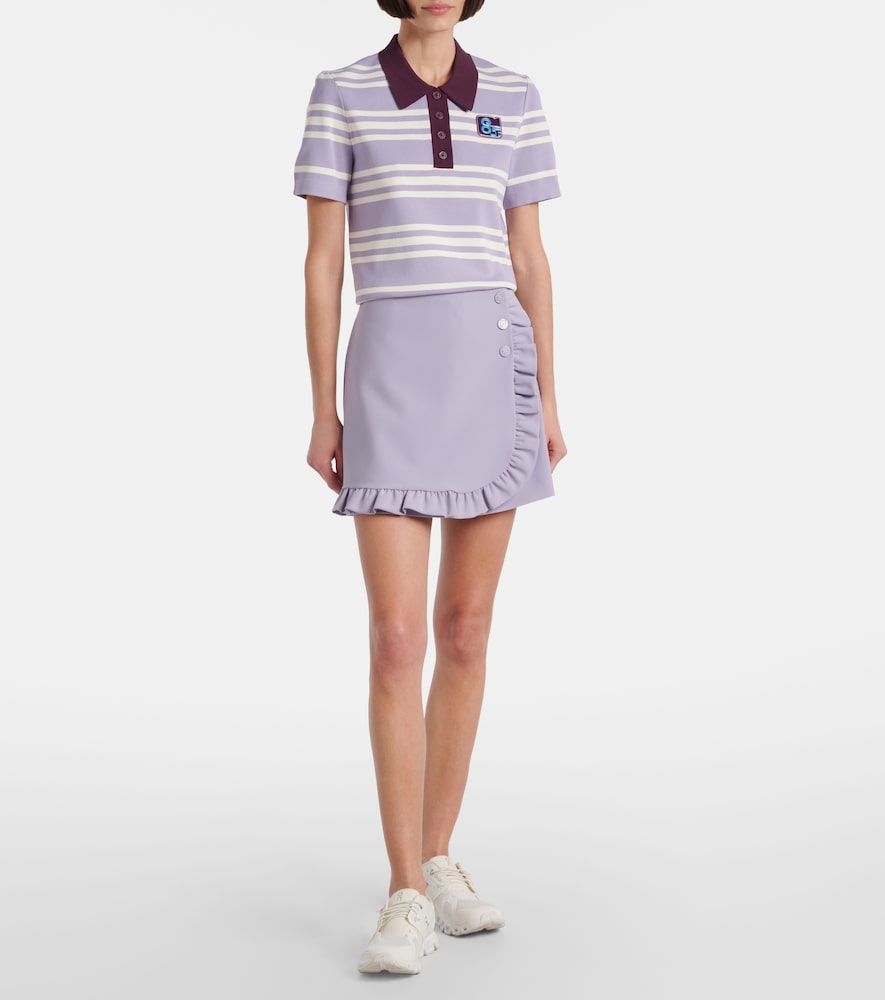  Tory Burch Tory Burch Striped Polo Shirt 