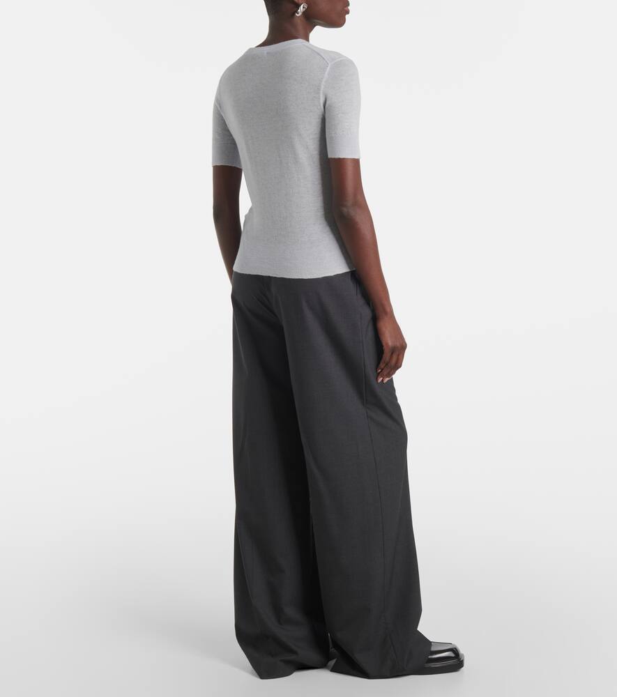 Joseph Cashmere Cashair T-shirt In Blue