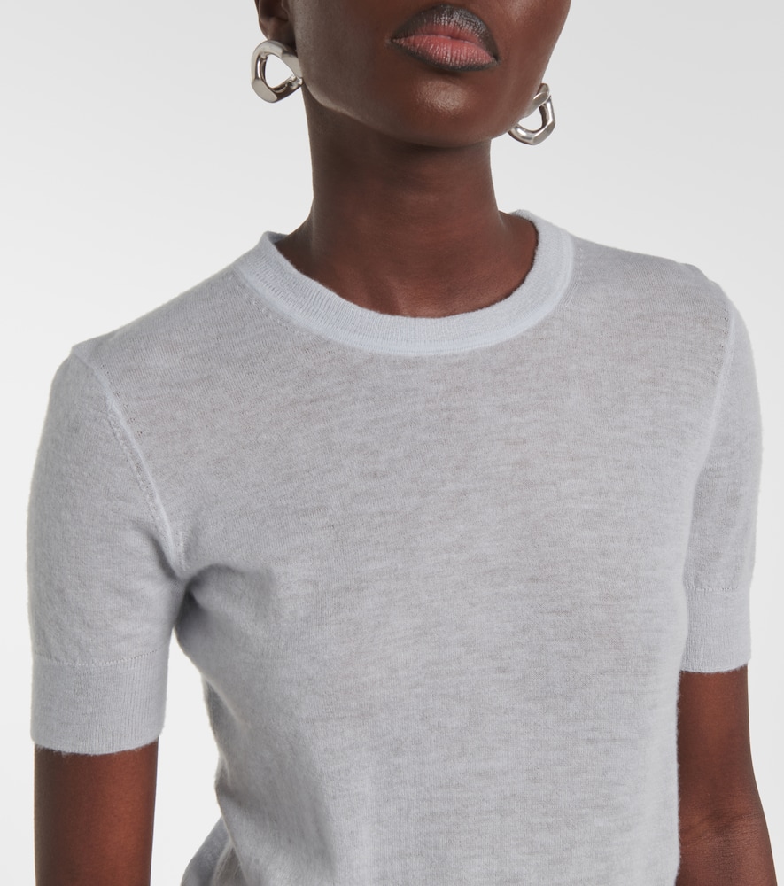 Joseph Cashmere Cashair T-shirt In Blue