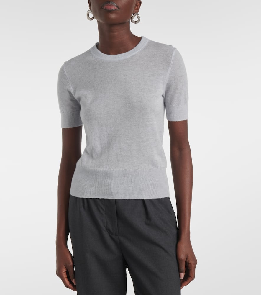 Joseph Cashmere Cashair T-shirt In Blue