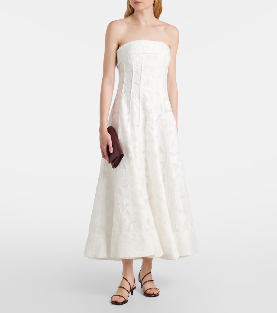  Simkhai Simkhai Imogen Jacquard Bustier Dress 