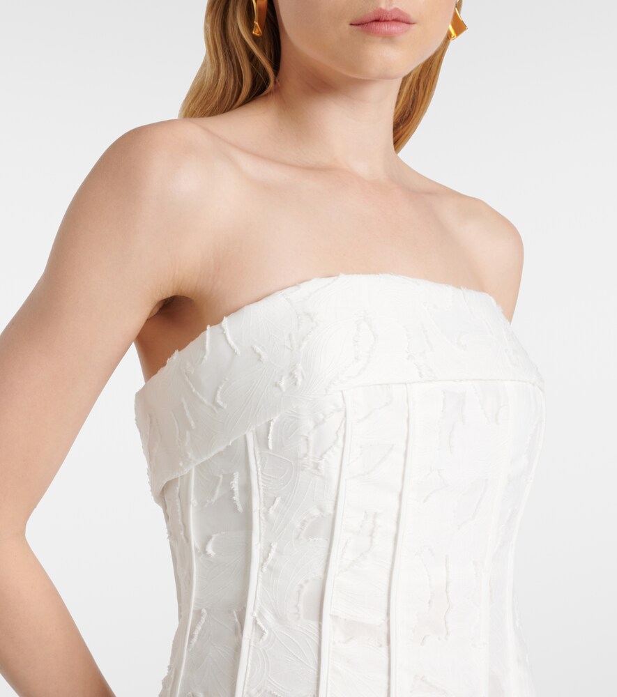  Simkhai Simkhai Imogen Jacquard Bustier Dress 